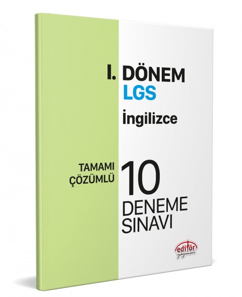 LGS I. Dönem İngilizce Çözümlü 10 Deneme Sınavı