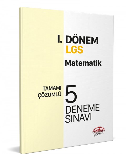 LGS I. Dönem Matematik Çözümlü 5 Deneme Sınavı