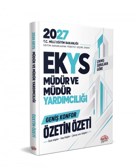 MEB EKYS Müdür ve Müdür Yardımcılığı Özetin Özeti