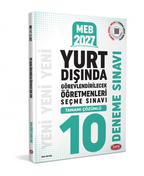 MEB Yurt Dışında Görevlendirilecek Öğretmenleri Seçme Sınavı Tamamı Çözümlü 10 Deneme Sınavı
