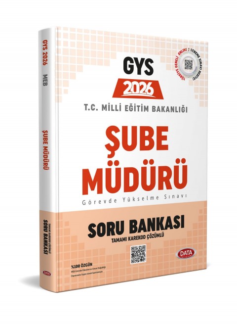 Milli Eğitim Bakanlığı Şube Müdürü GYS Soru Bankası (Tamamı Karekod Çözümlü)