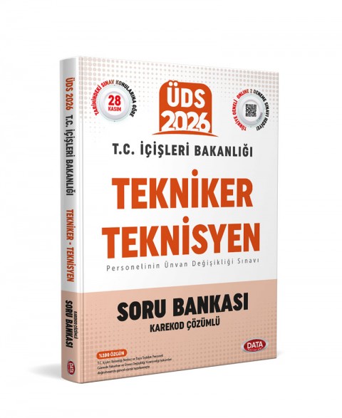T.C. İçişleri Bakanlığı Tekniker - Teknisyen ÜDS Soru Bankası - Karekod Çözümlü