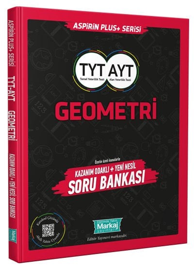 TYT-AYT Geometri Soru Bankası Aspirin Plus+ Serisi Markaj Yayınları TYT-AYT Geometri Soru Bankası Aspirin Plus+ Serisi Markaj Yayınları