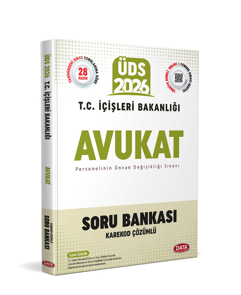 ÜDS T.C. İçişleri Bakanlığı Avukat Soru Bankası