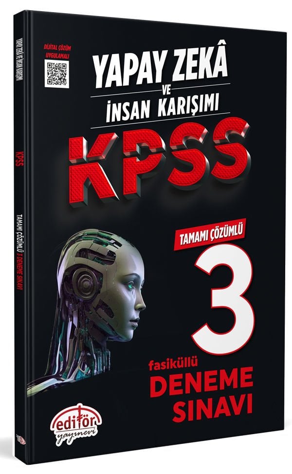 Yapay Zeka ve İnsan Karışımı KPSS Tamamı Çözümlü 3 Fasikül Deneme Yapay Zeka ve İnsan Karışımı KPSS Tamamı Çözümlü 3 Fasikül Deneme
